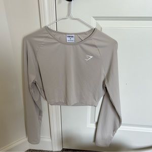 Gymshark Long Sleeve Crop Top